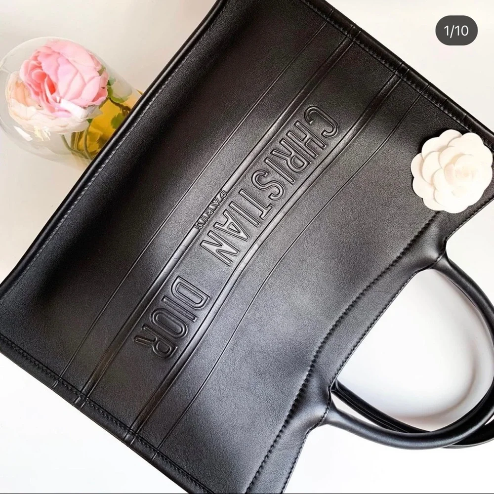 Christian Dior Leather Book Tote - Medium - Picture 2 of 16